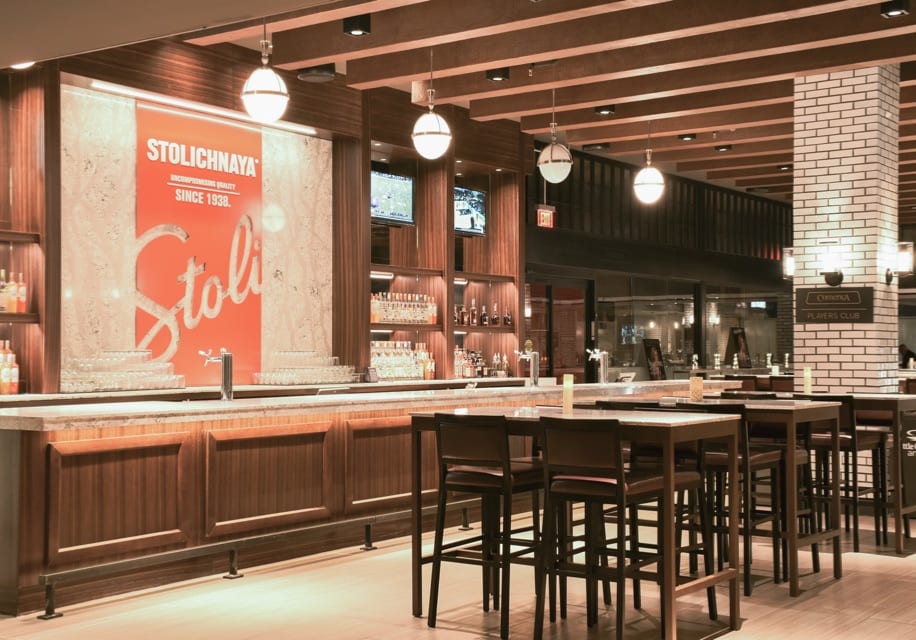 Stoli dining hall designed by young caruso